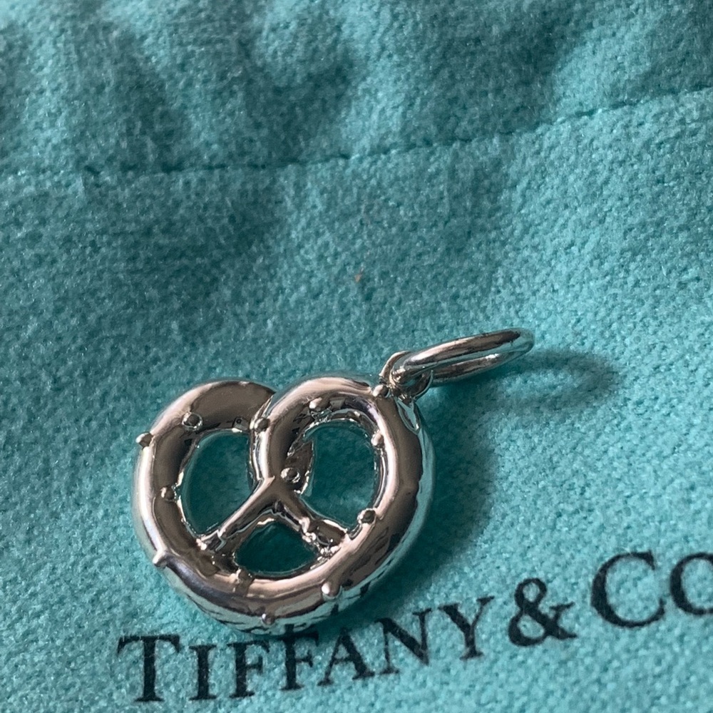 New Tiffany &co pretzel charm